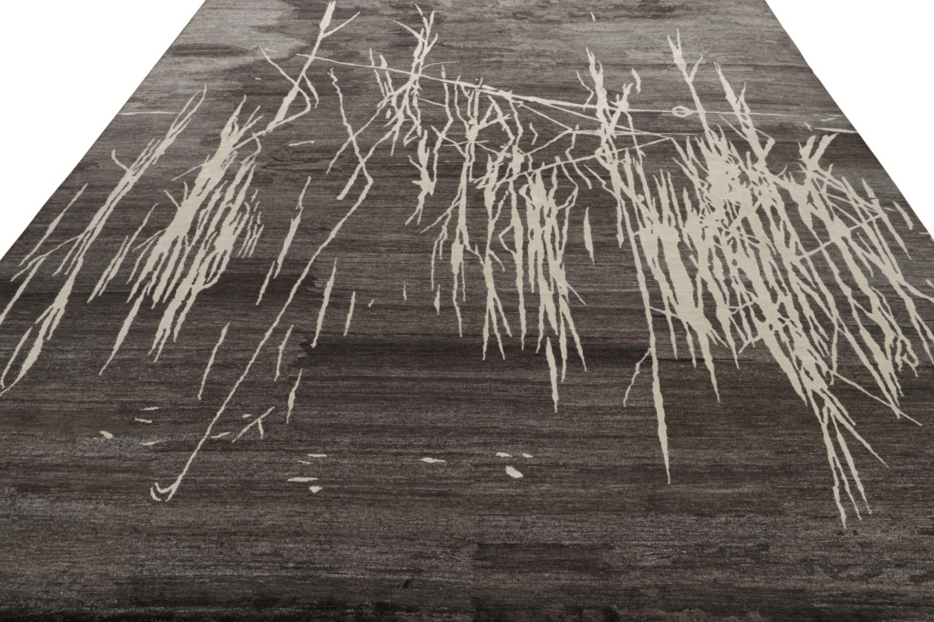 Modern Abstract “Water Wonder Night” Rug