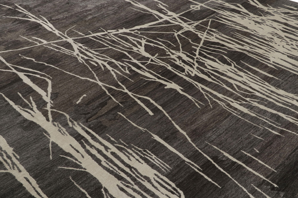 Modern Abstract “Water Wonder Night” Rug