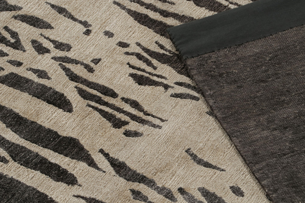 Modern Abstract “Water Wonder Night” Rug
