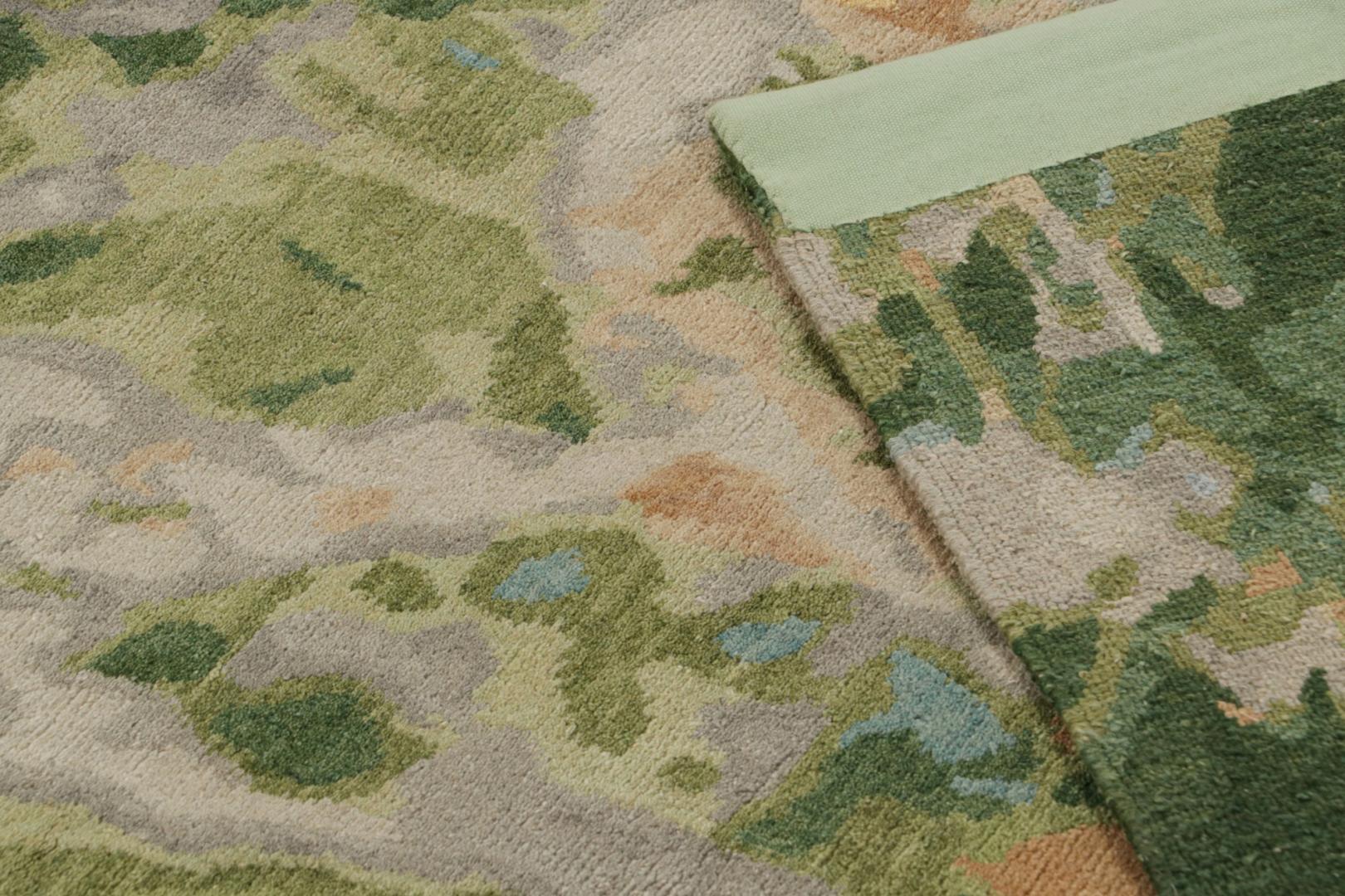 Modern Abstract “Wild Flowers Spring” Rug