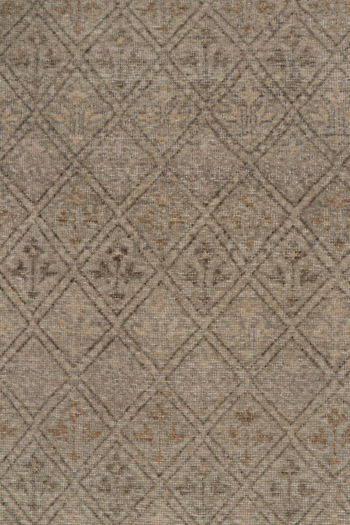 Distressed Abstract Tribal Rug