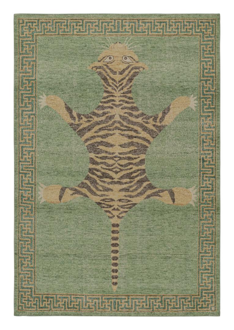 Classic Pictorial Tiger Rug