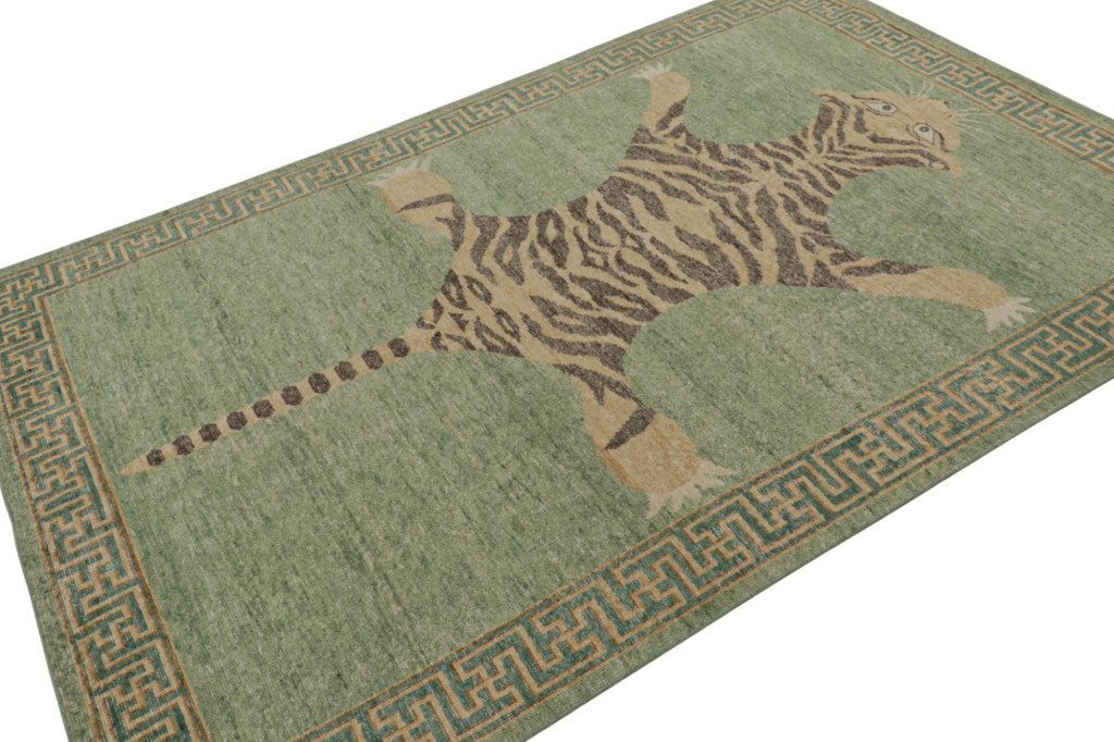 Classic Pictorial Tiger Rug