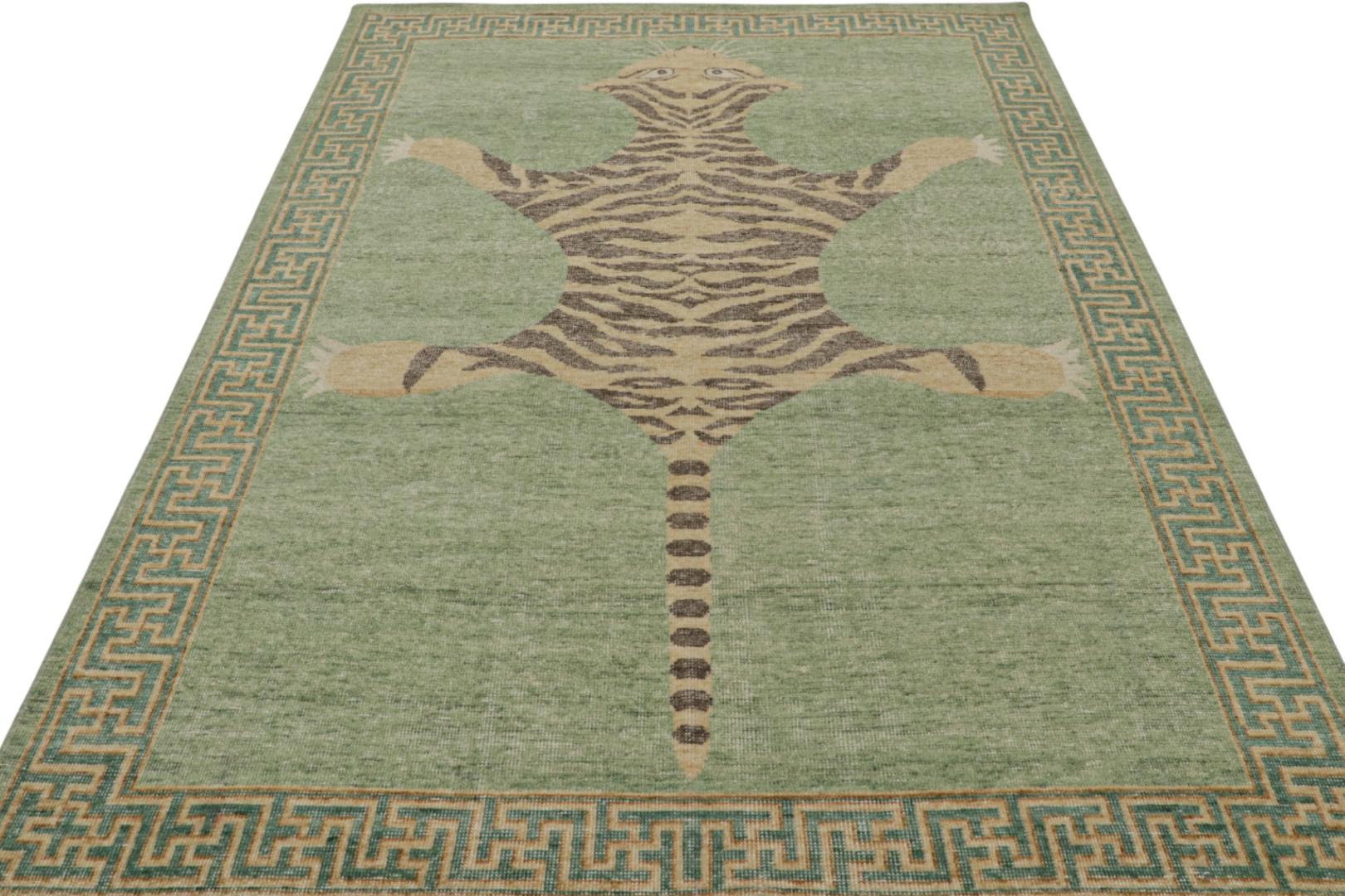 Classic Pictorial Tiger Rug