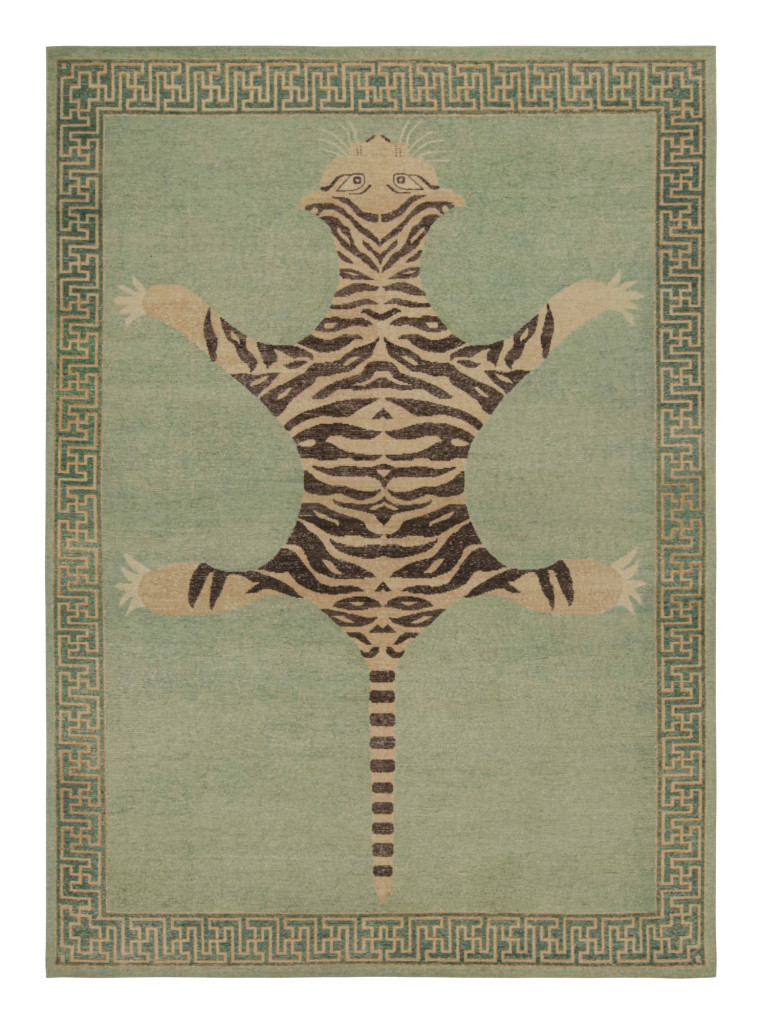 Classic Pictorial Tiger Rug
