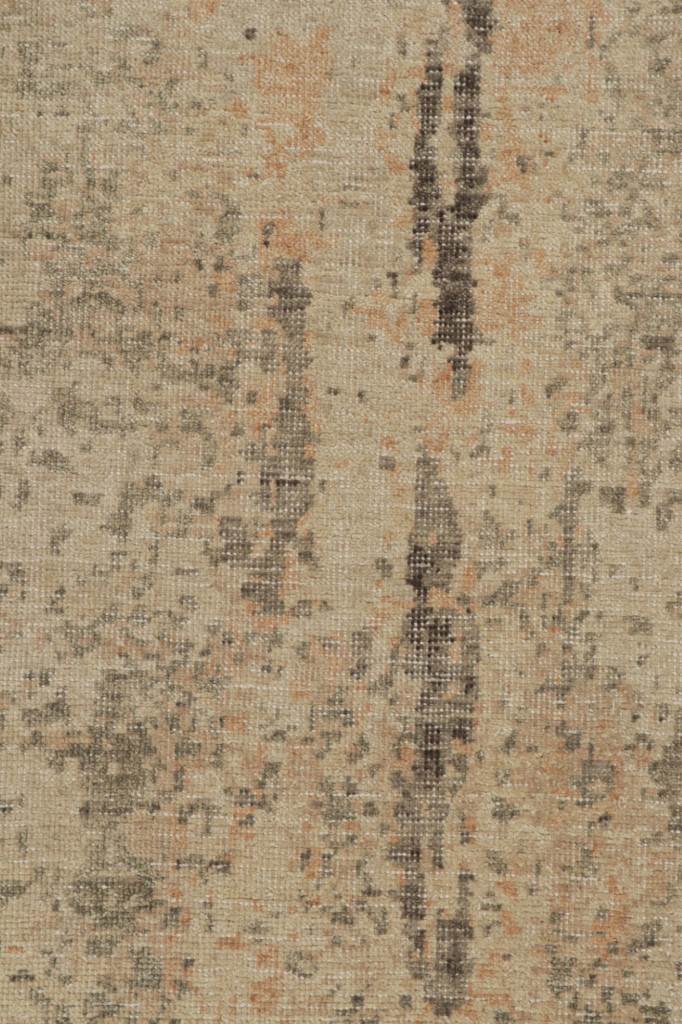 Modern Distressed Abstract Rug