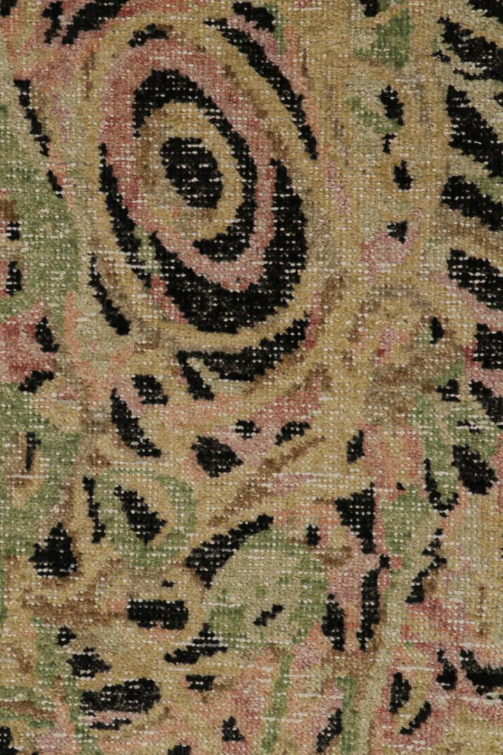 Abstract Expressionist Geometric Rug