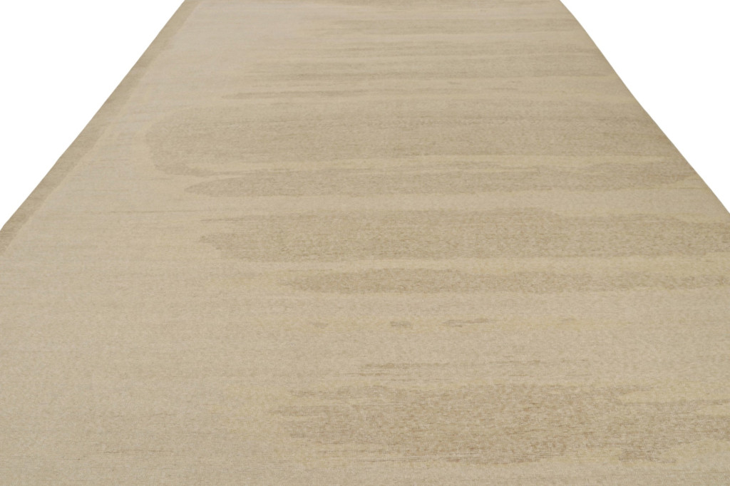Abstract Minimalist Neutral Rug