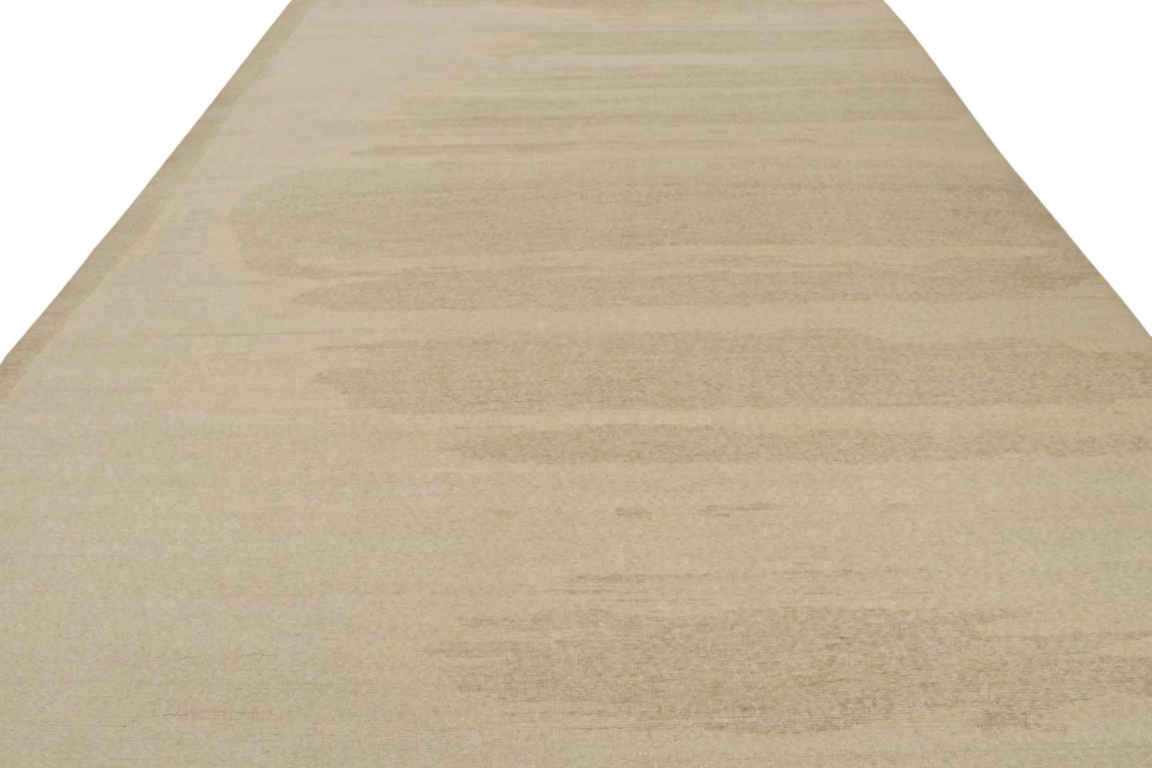 Abstract Minimalist Neutral Rug