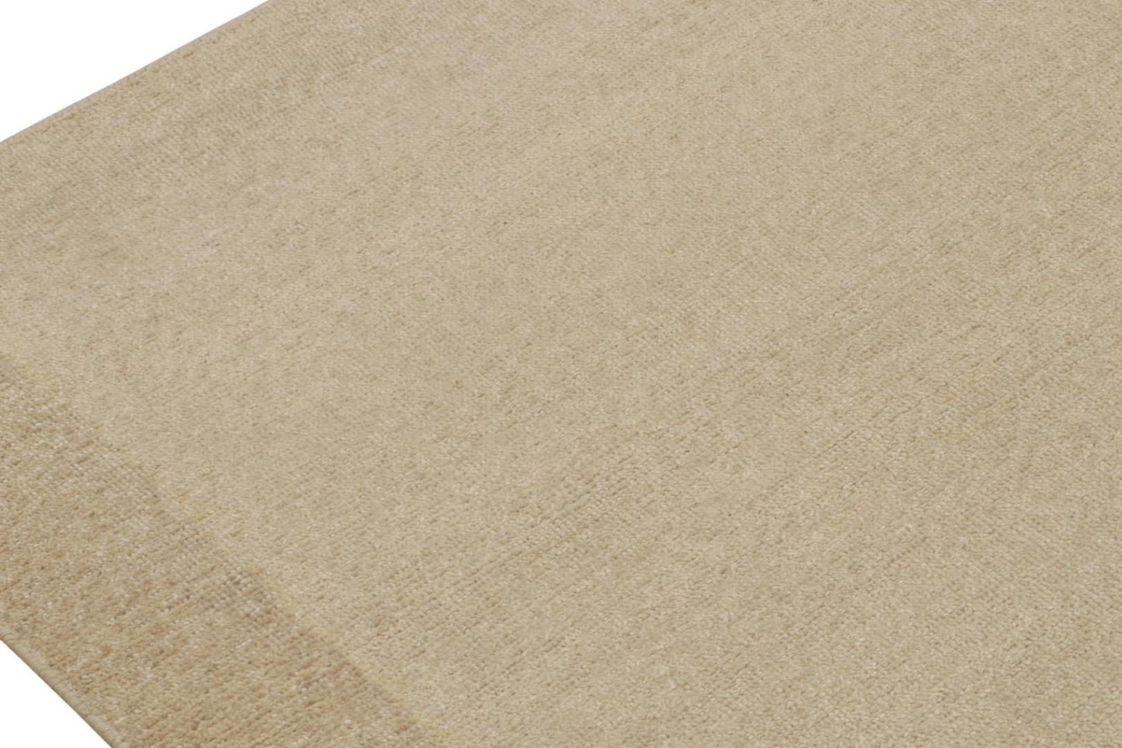 Abstract Minimalist Neutral Rug