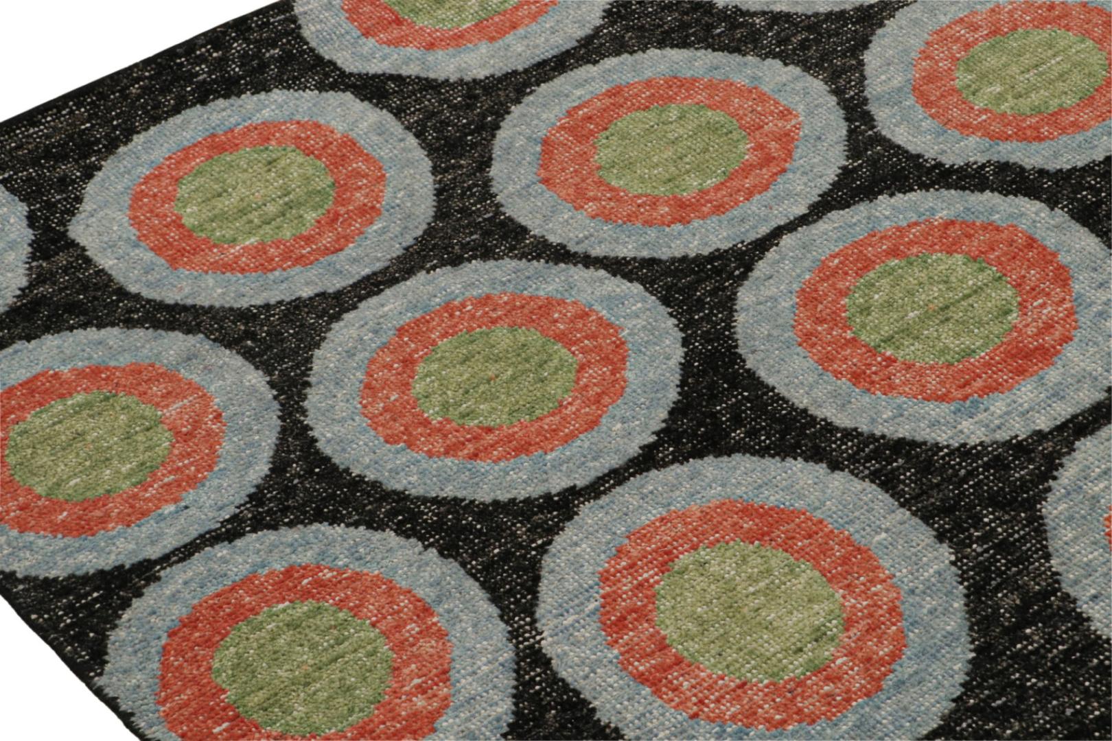 Modern Deco Rug with Geometric Patterns