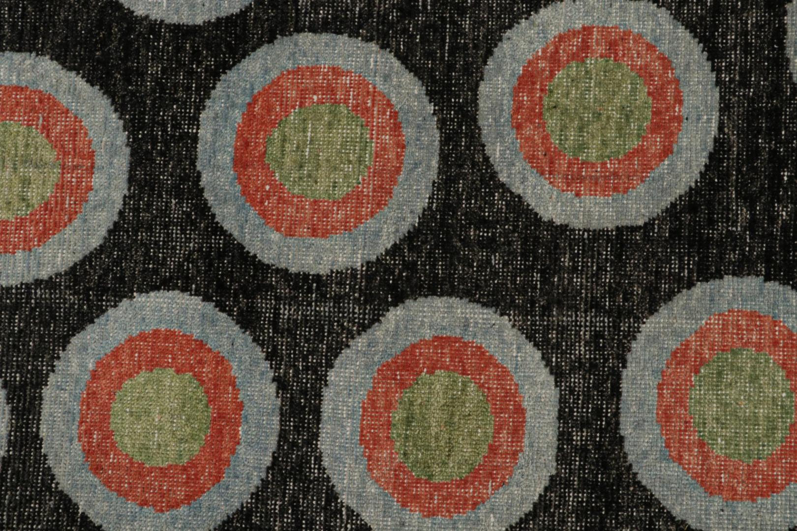 Modern Deco Rug with Geometric Patterns