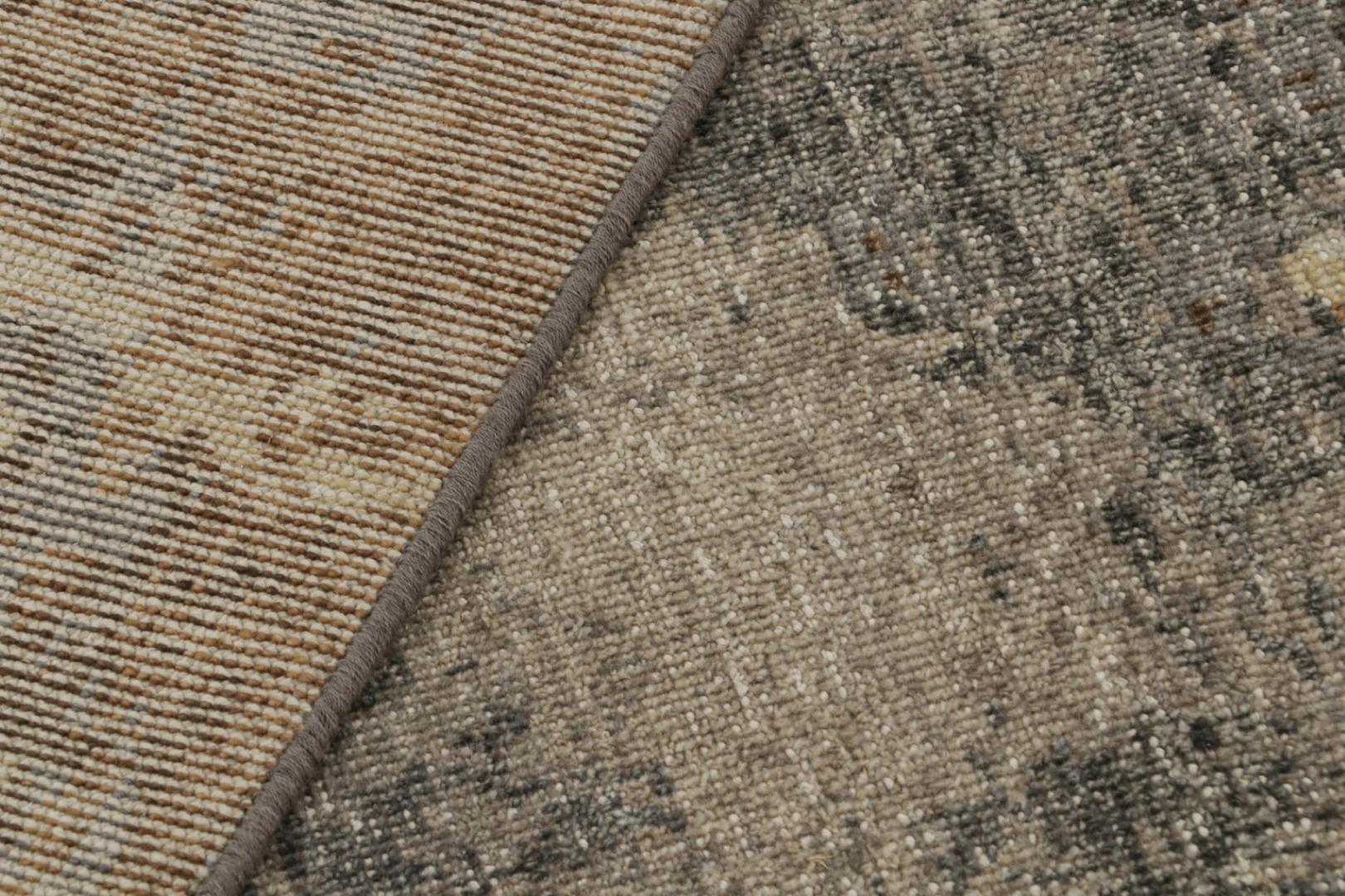 Abstract Distressed Rug
