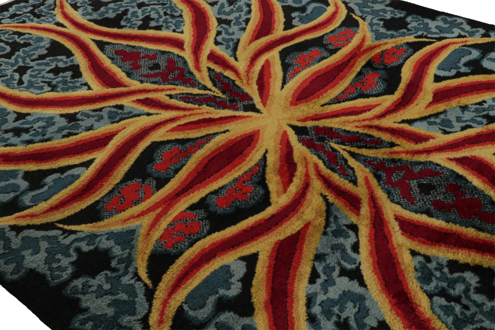 Vintage Zeki Muren Art Deco rug