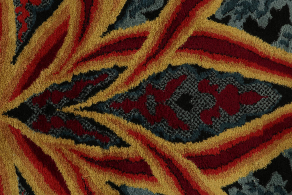 Vintage Zeki Muren Art Deco rug