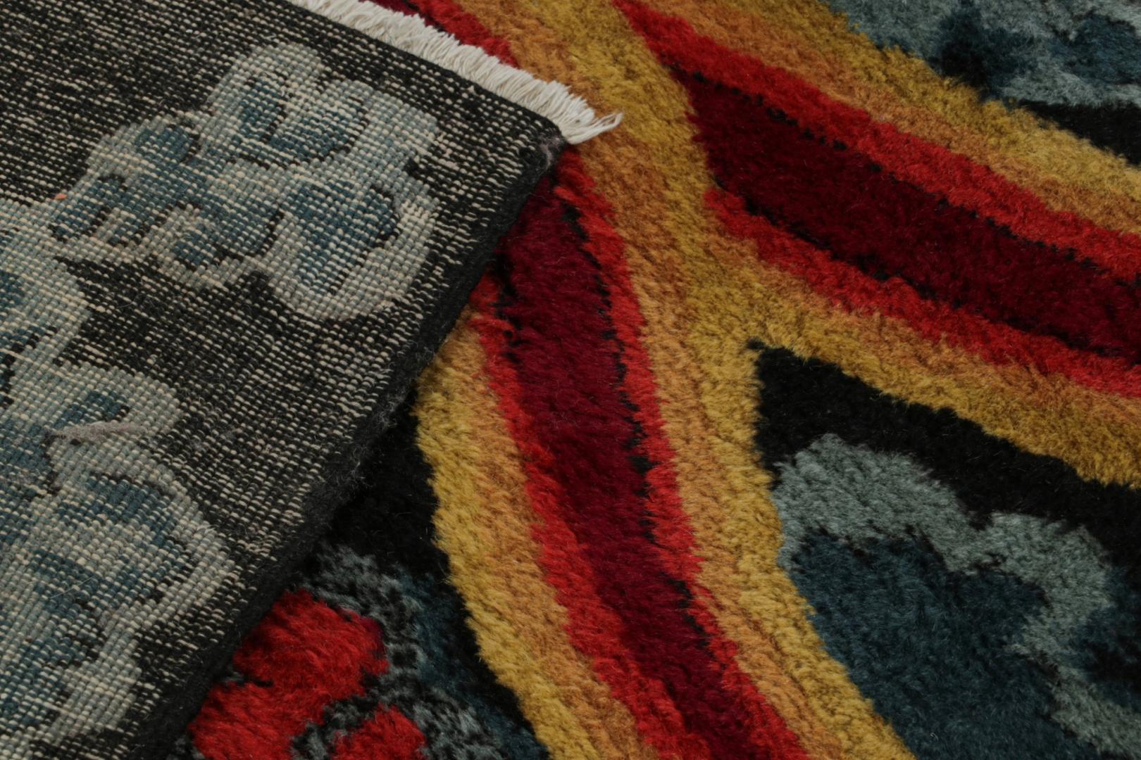 Vintage Zeki Muren Art Deco rug