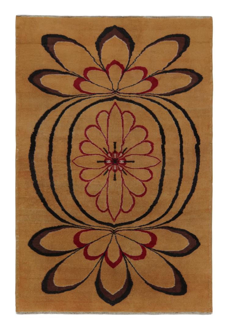 Vintage Zeki Müren Art Deco Rug