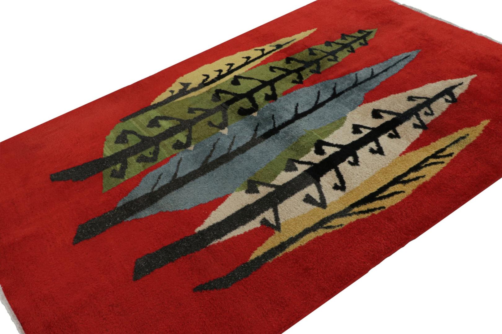 Vintage Zeki Müren Art Deco rug