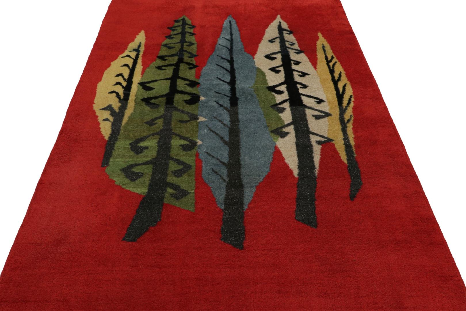Vintage Zeki Müren Art Deco rug