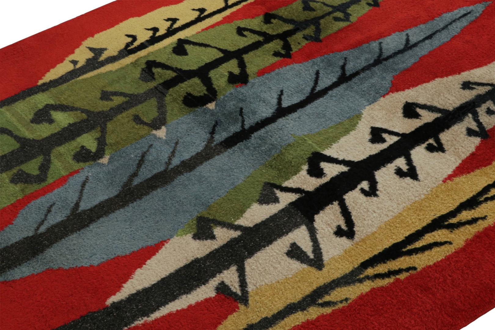 Vintage Zeki Müren Art Deco rug
