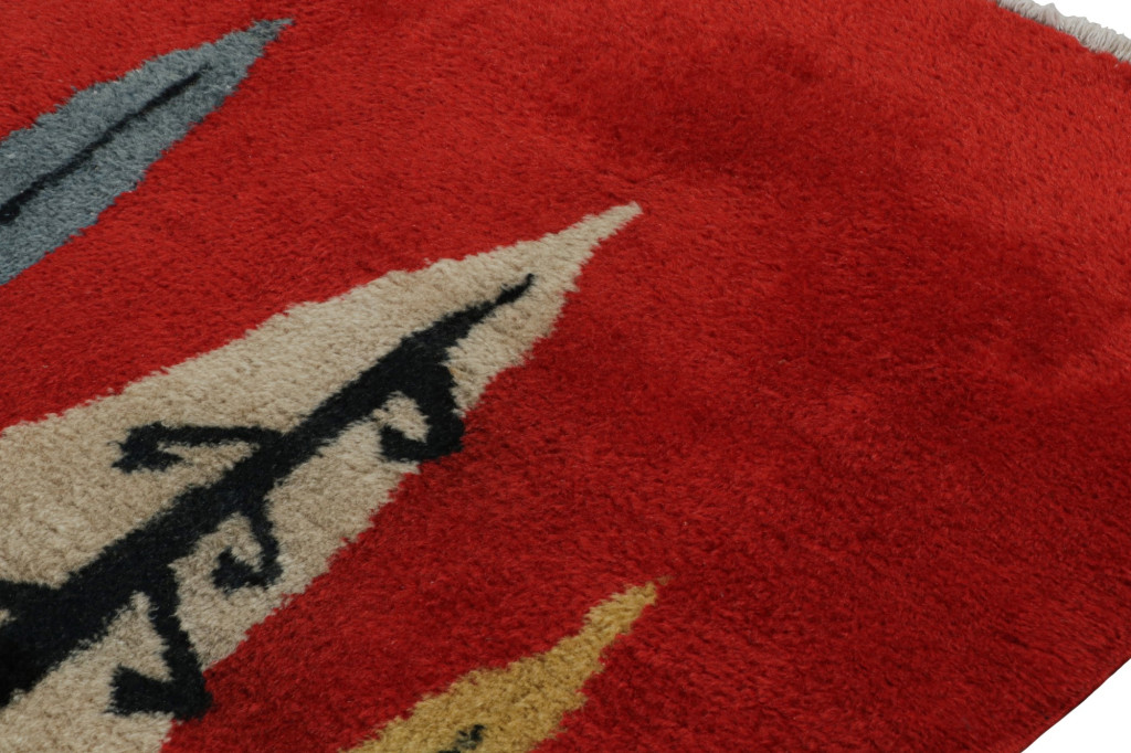 Vintage Zeki Müren Art Deco rug