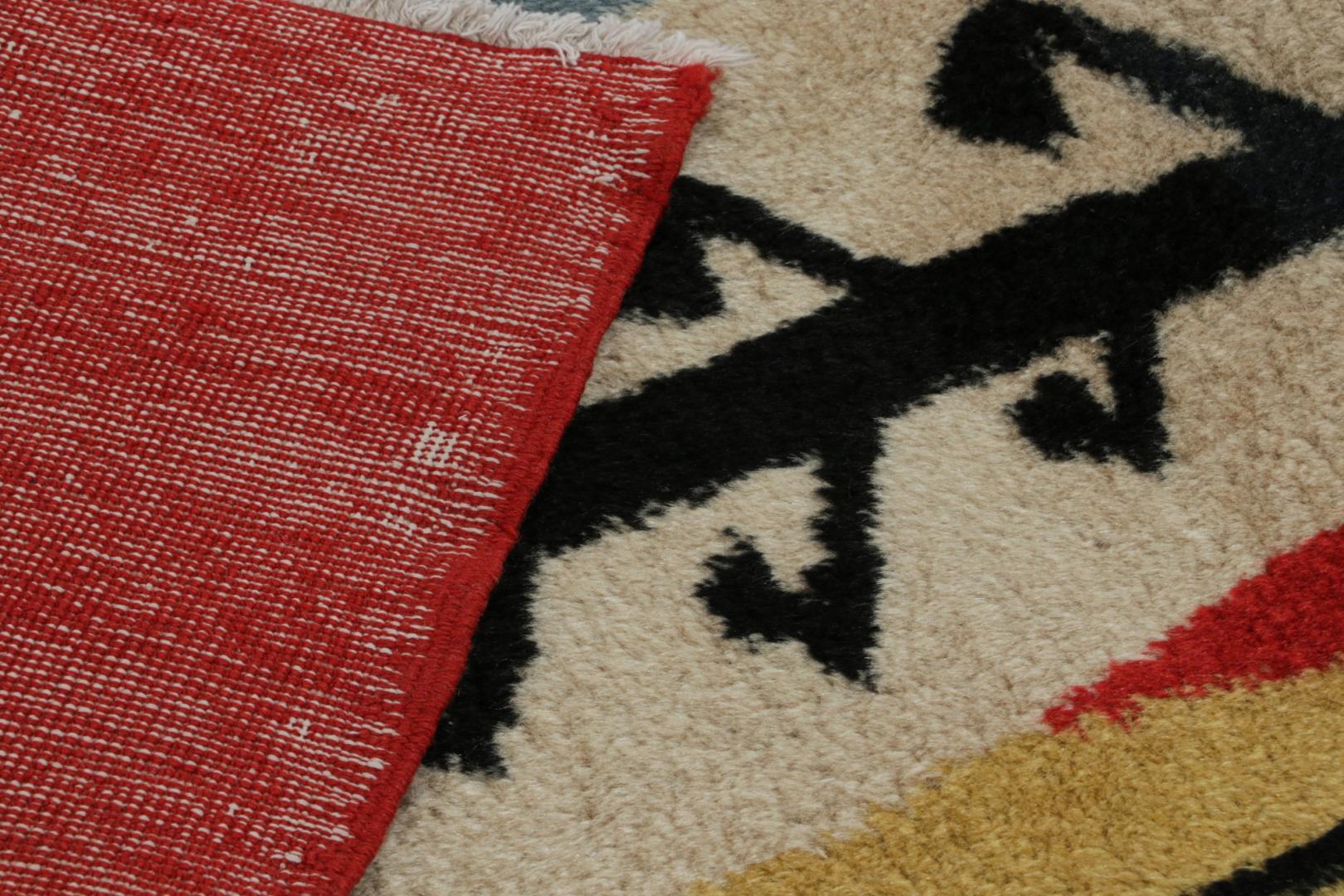 Vintage Zeki Müren Art Deco rug