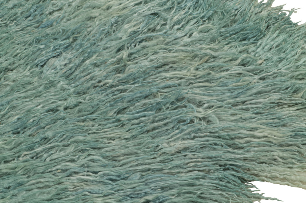 Vintage Tulu Rug in Blue and Green