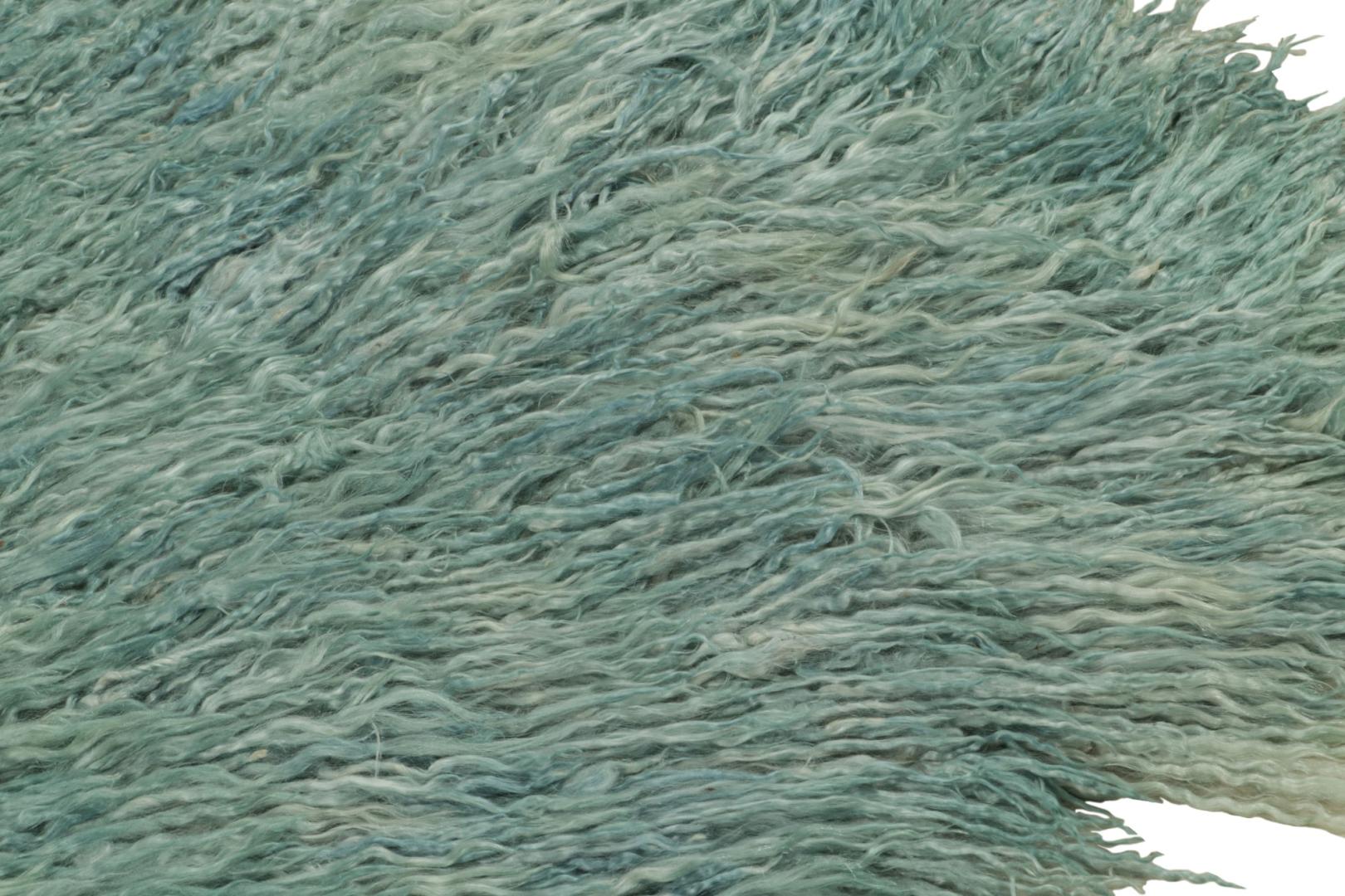 Vintage Tulu Rug in Blue and Green