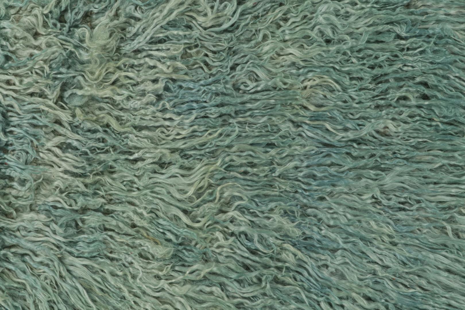 Vintage Tulu Rug in Blue and Green