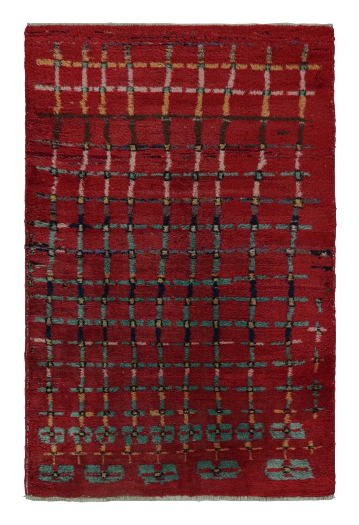 Vintage Zeki Muren Art Deco Rug