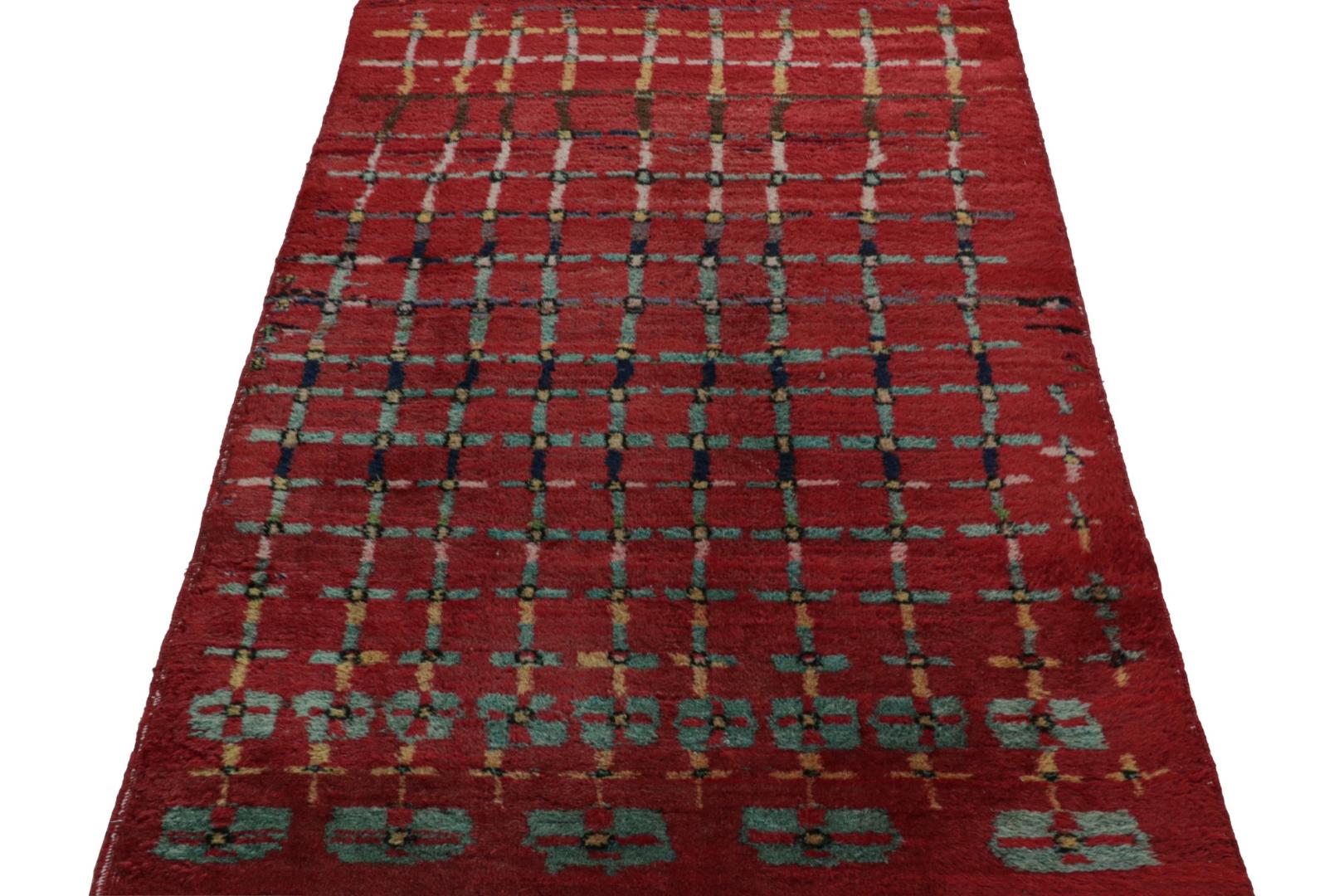 Vintage Zeki Muren Art Deco Rug