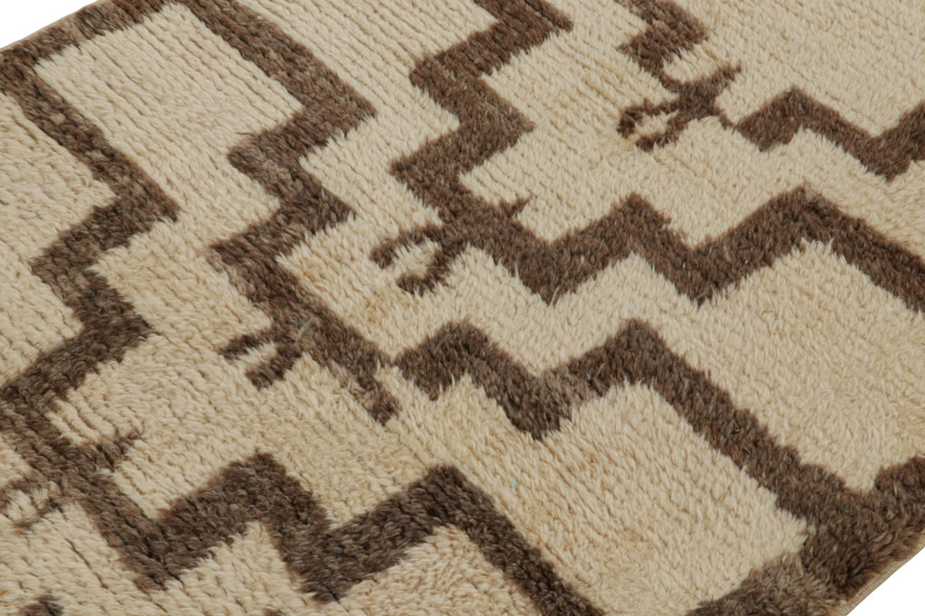 Vintage Tulu Rug with Geometric Patterns