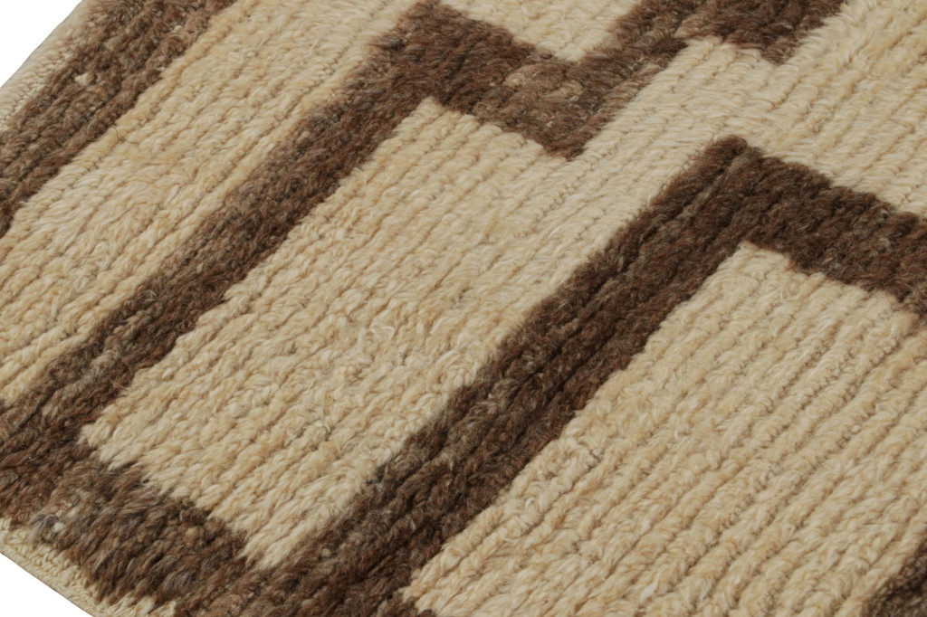 Vintage Tulu Rug with Geometric Patterns