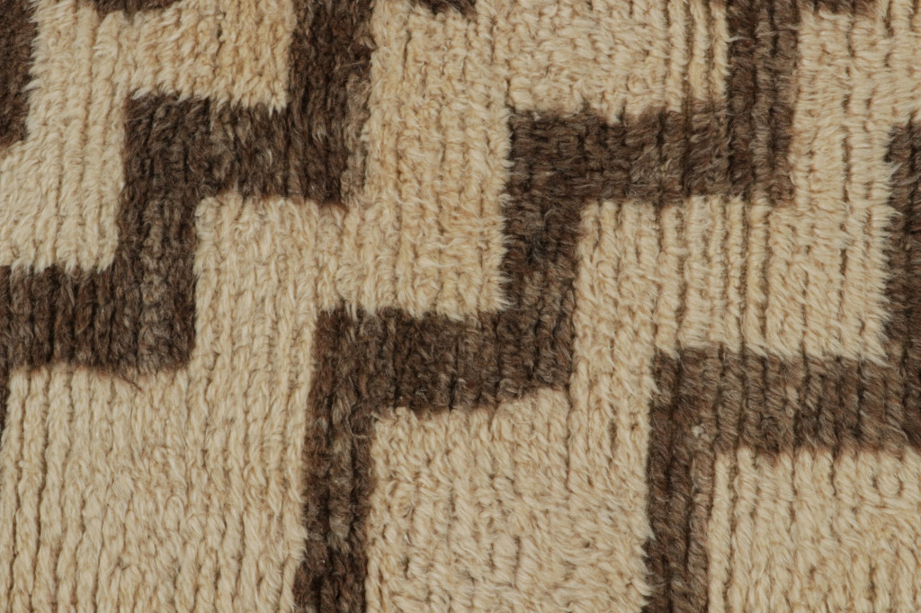 Vintage Tulu Rug with Geometric Patterns