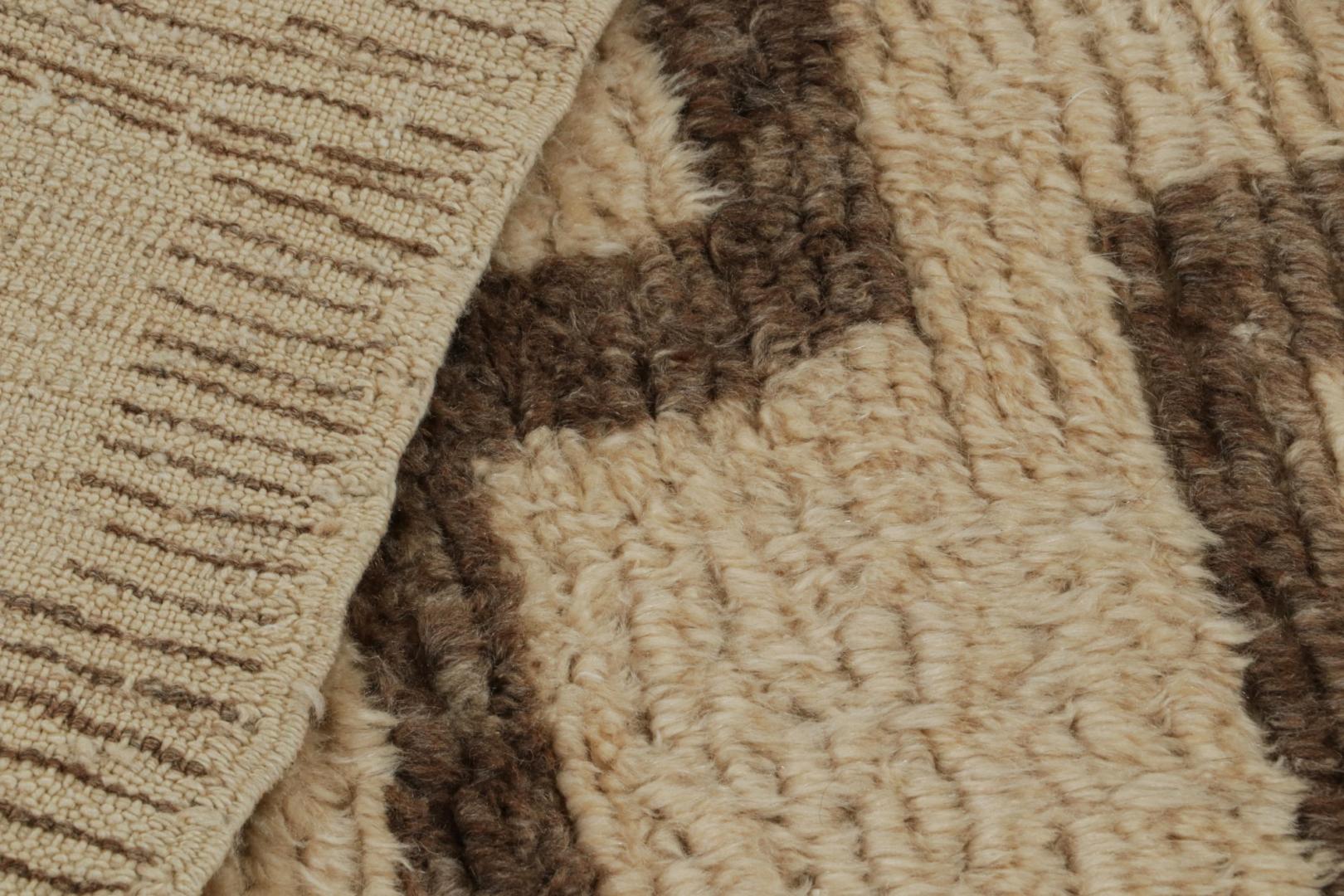 Vintage Tulu Rug with Geometric Patterns