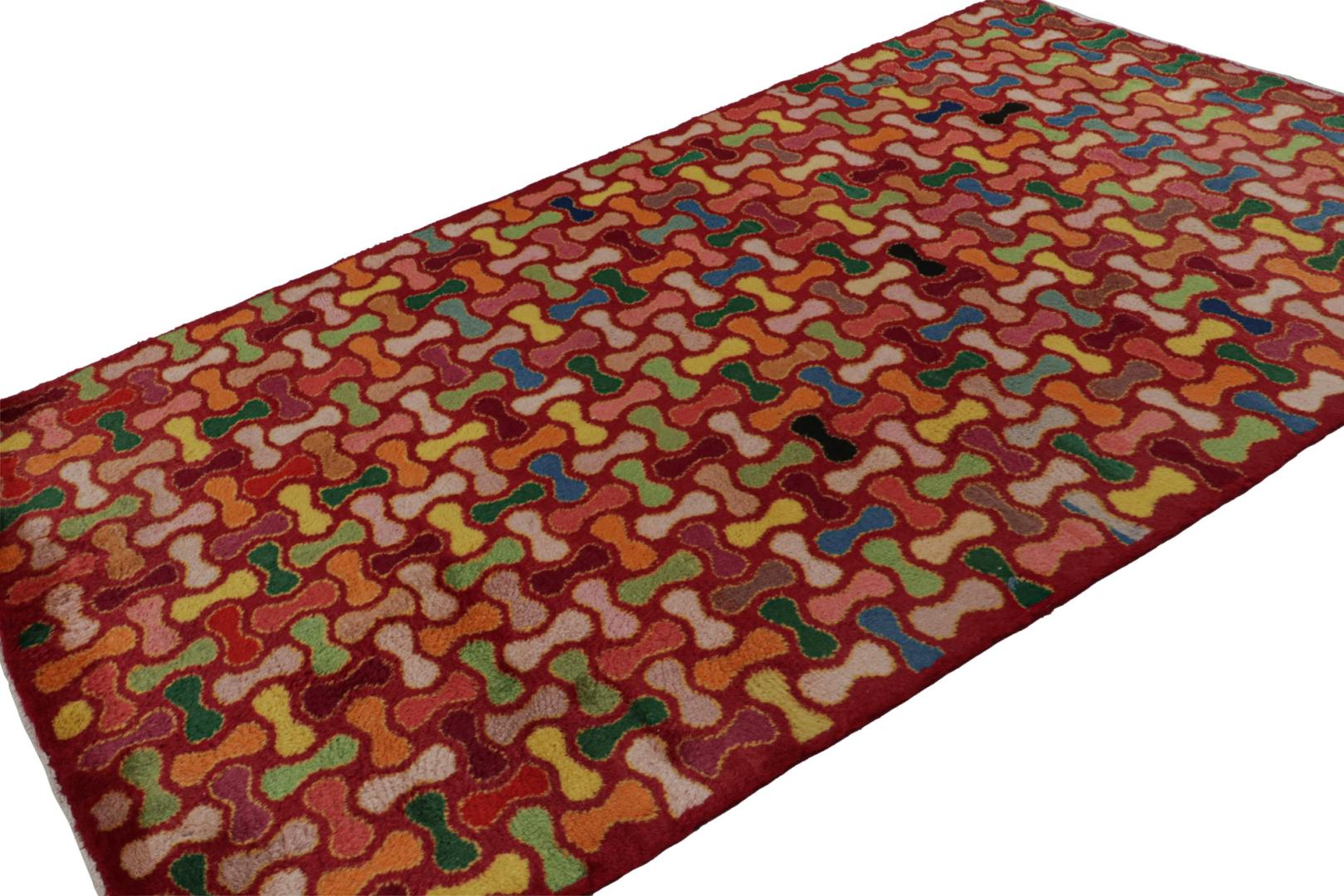 Vintage Zeki Muren Art Deco rug