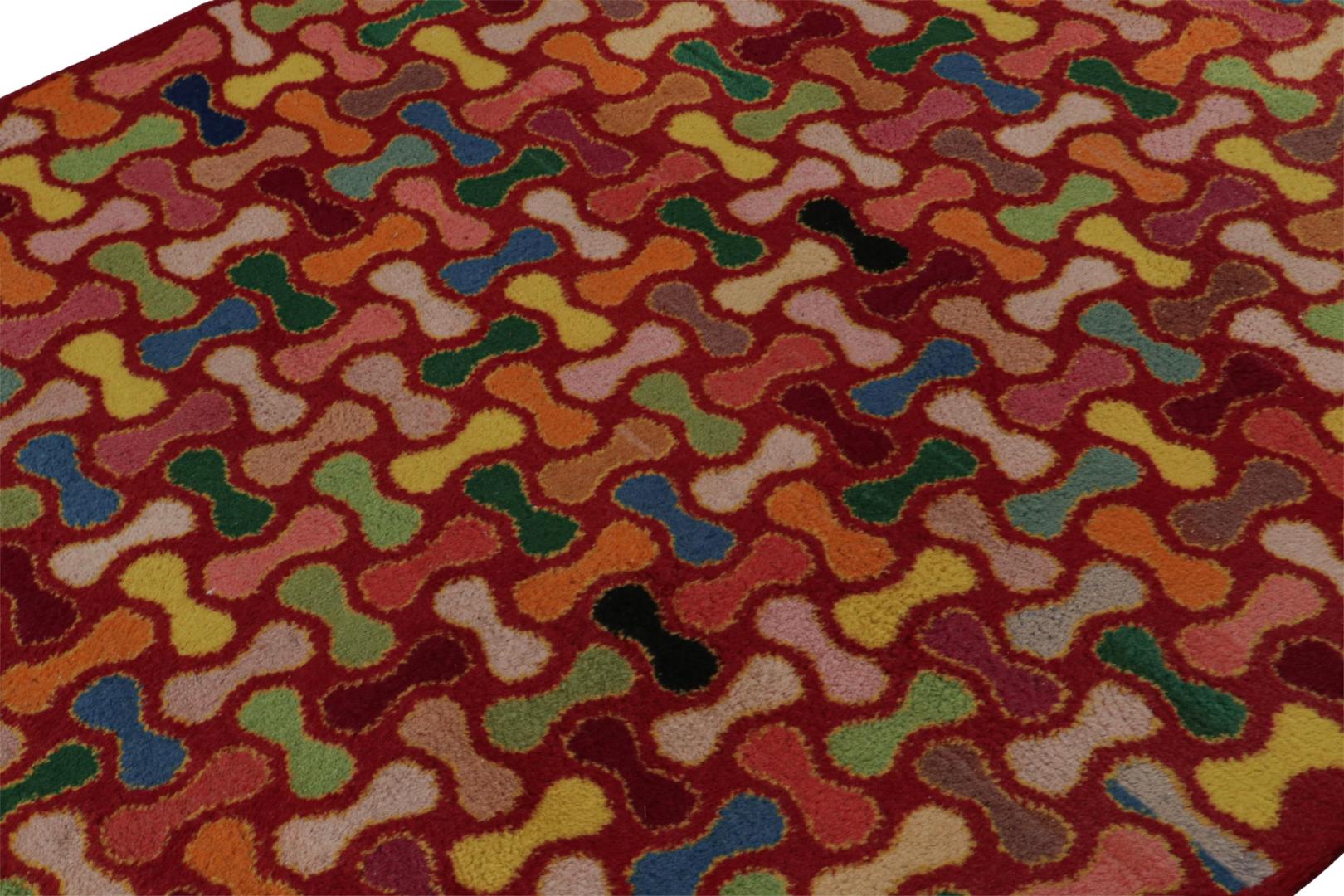 Vintage Zeki Muren Art Deco rug