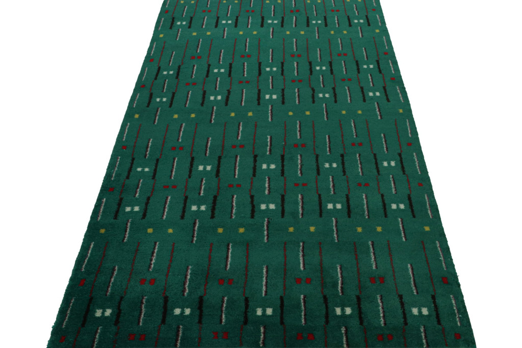 Vintage Zeki Muren Art Deco Rug