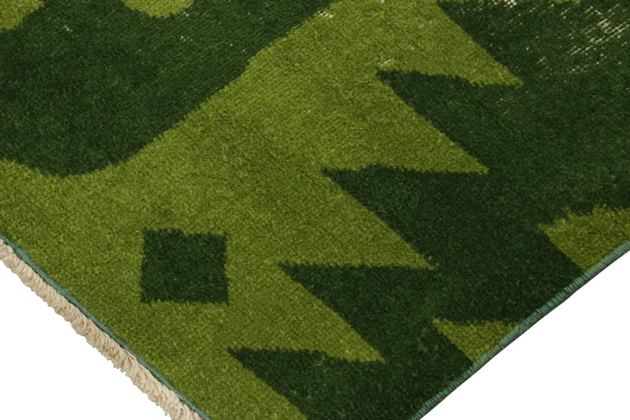 Vintage Zeki Müren Geometric Rug
