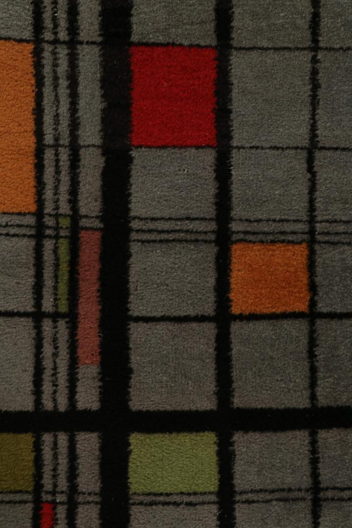 Vintage Zeki Muren Art Deco rug