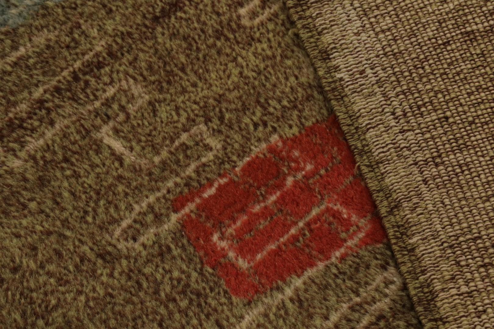 Vintage Zeki Muren Art Deco rug