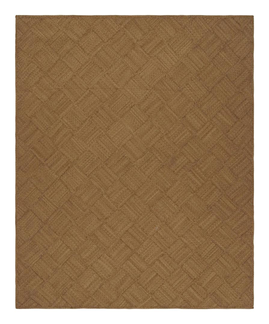 Modern Kilim Rug with Diamond Patterns