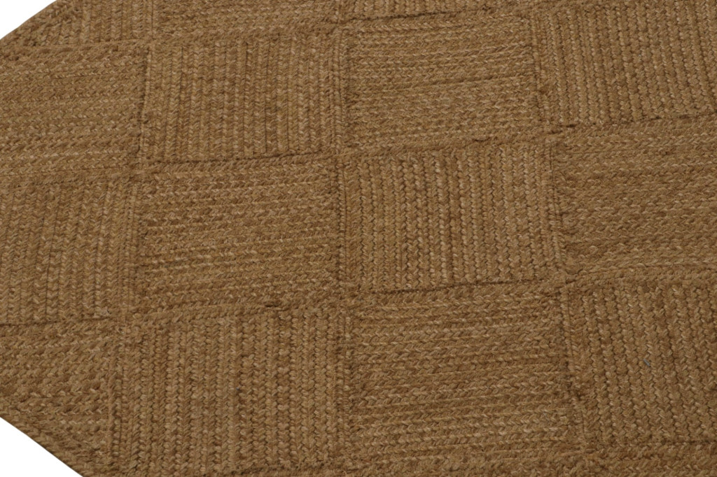 Modern Kilim Rug with Diamond Patterns