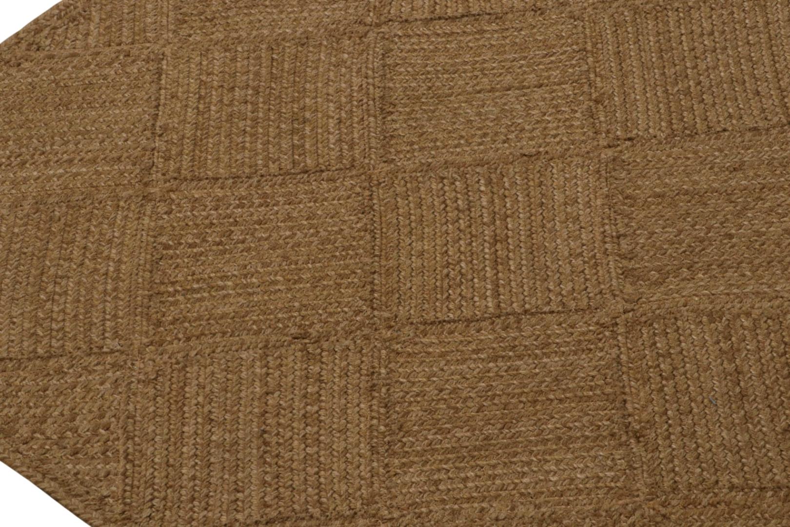 Modern Kilim Rug with Diamond Patterns