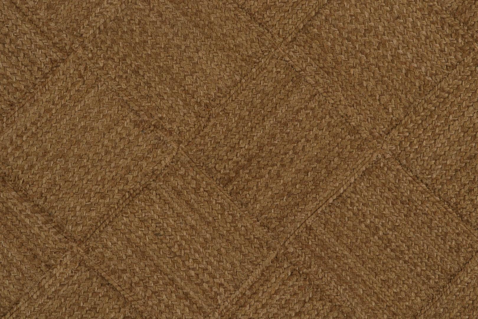 Modern Kilim Rug with Diamond Patterns