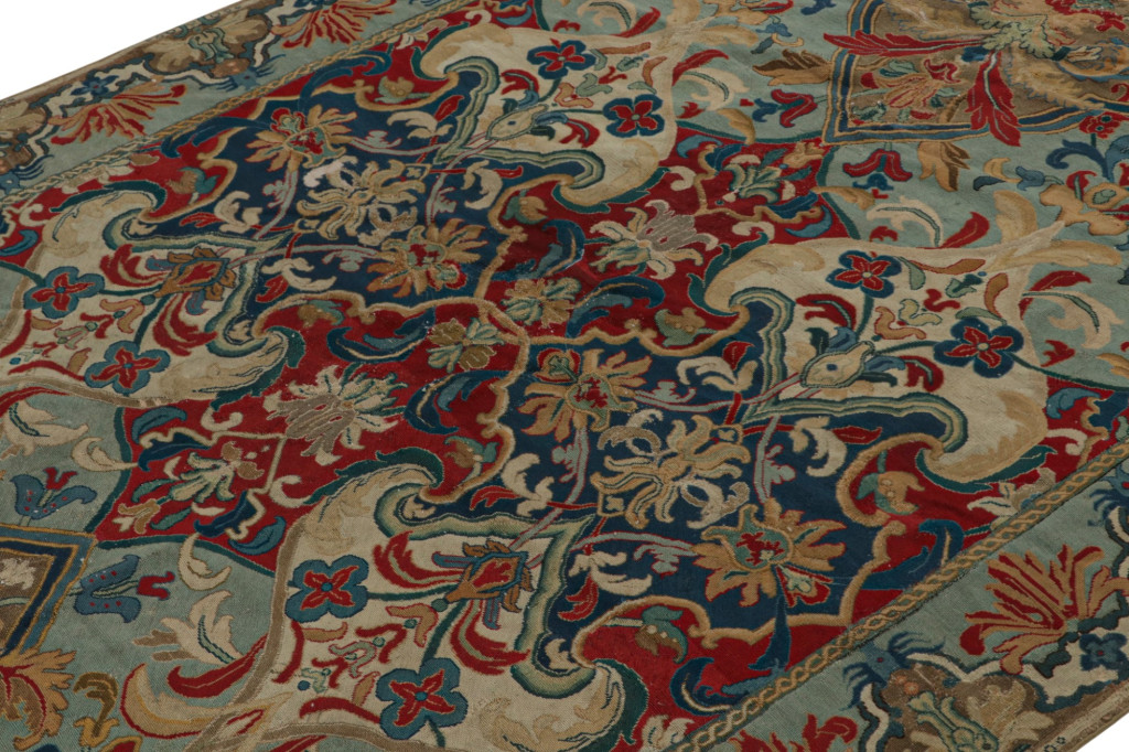 Antique Needlepoint rug