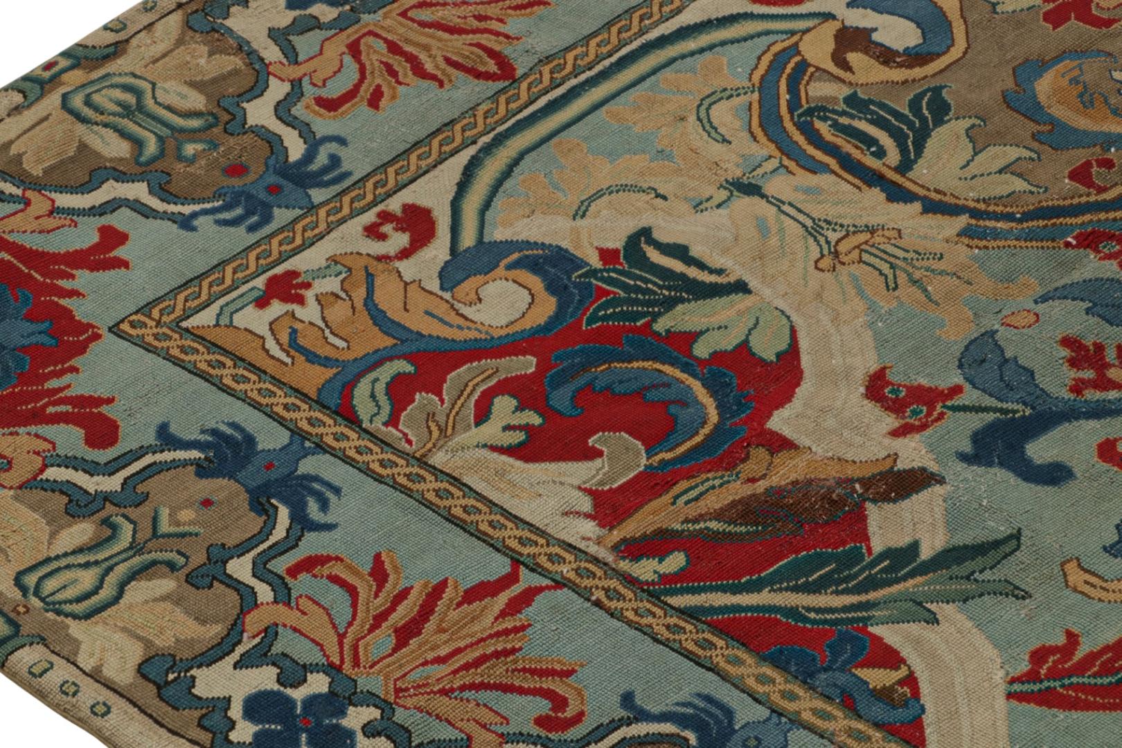 Antique Needlepoint rug