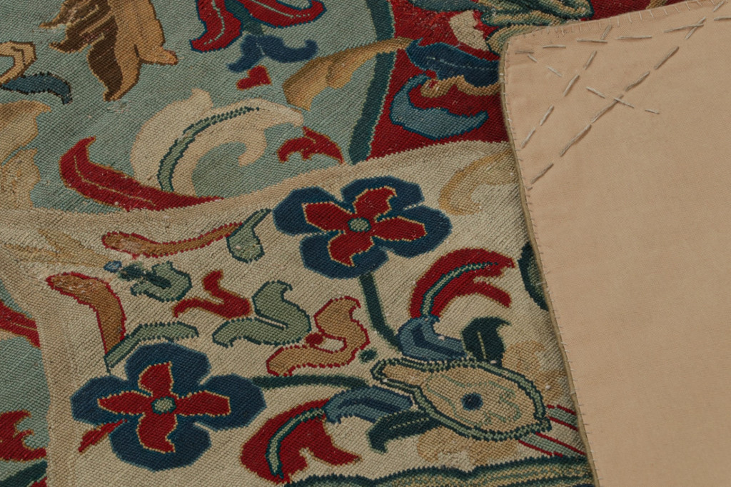 Antique Needlepoint rug