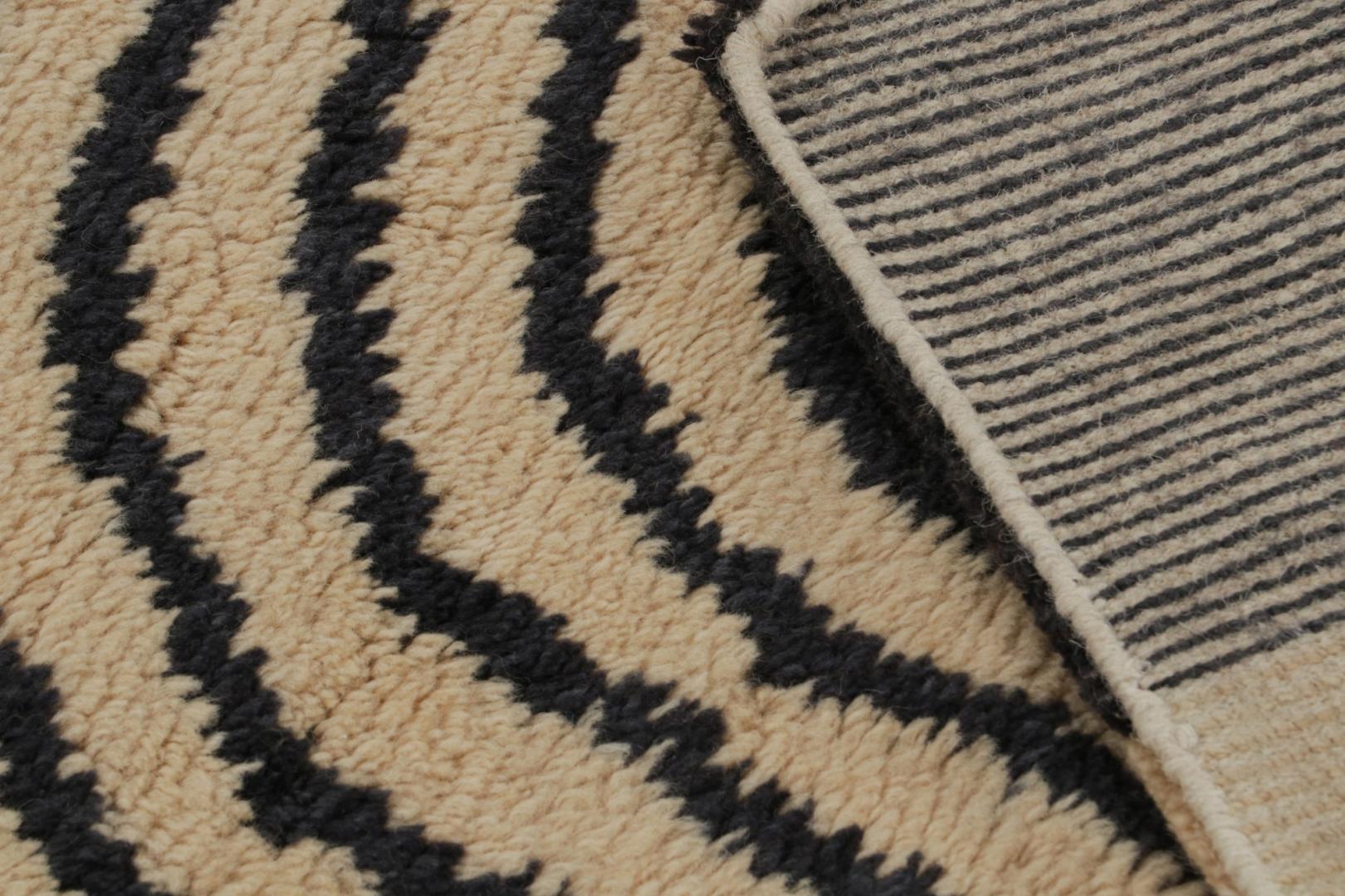 French Art Deco style Rug, with Geometric Patterns