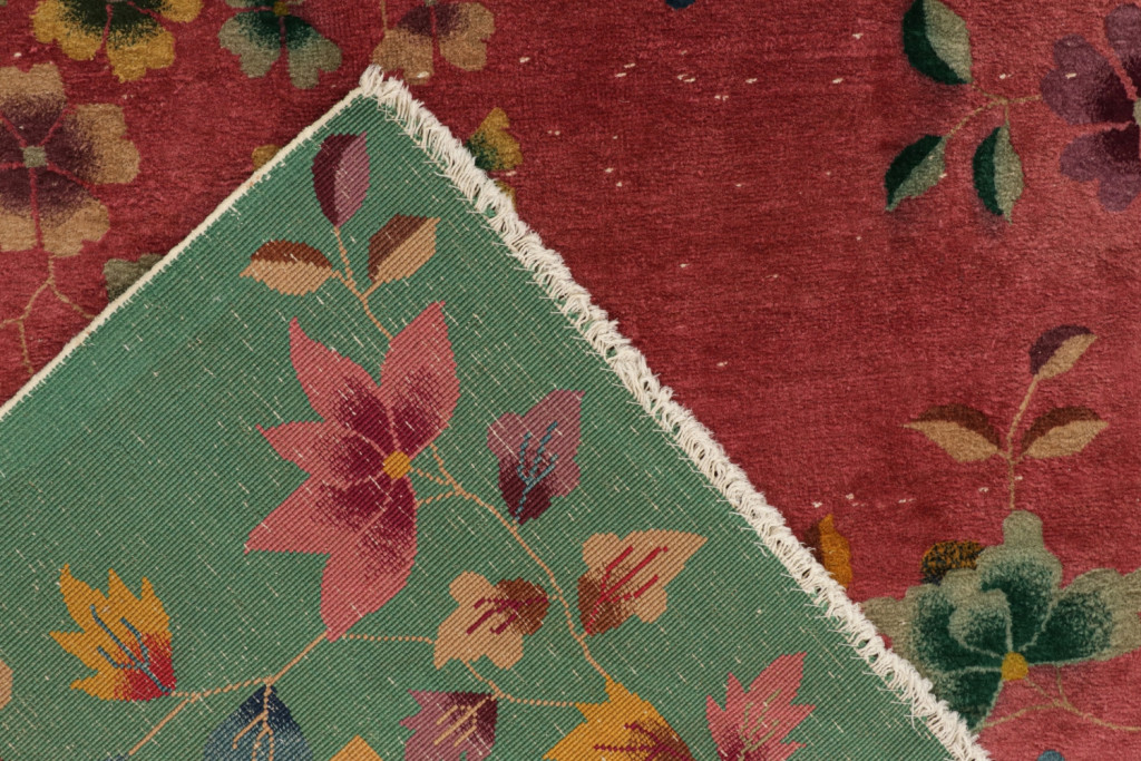 Antique Chinese Art Deco Rug